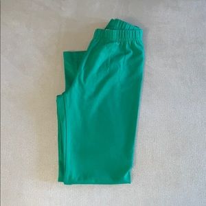 Hanna Andersson green leggings